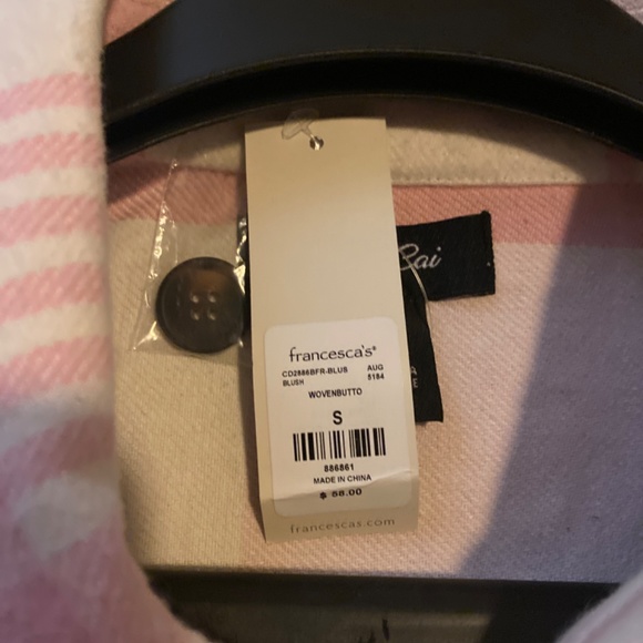 Pink/white flannel - Picture 2 of 3